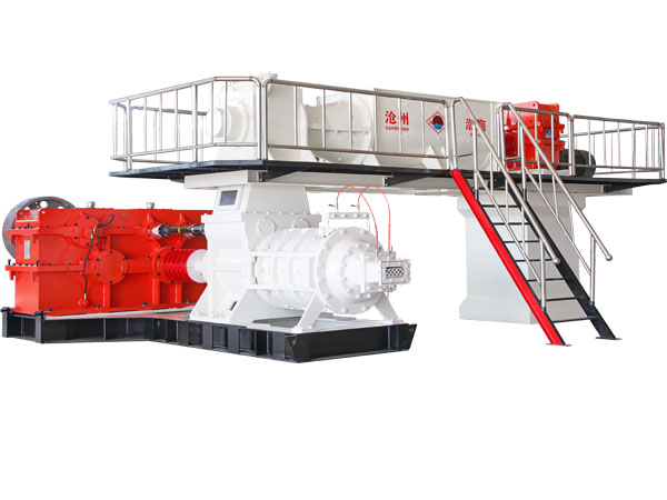 JKY90/75-4.0型雙級(jí)單軸真空擠出機(jī)